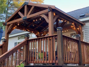 Can I Put A Gazebo On A Raised Deck